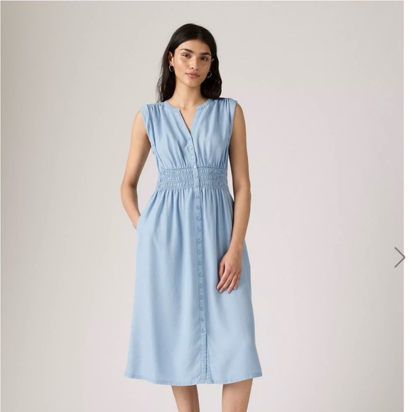 Levi's Dresses & Skirts - LEVI’S BETTINA DRESS CLOUD 9- women’s medium